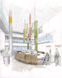 Artist’s impression of Kate Blee’s work for the 3Ts Redevelopment