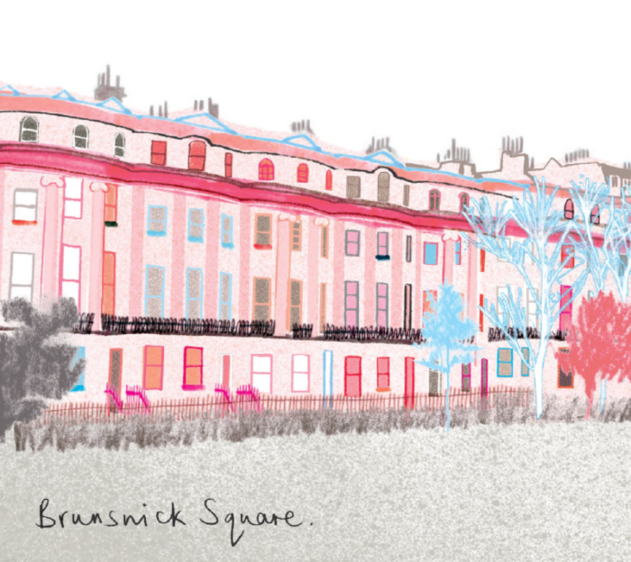 Brunswick Square by Ilona Drew.