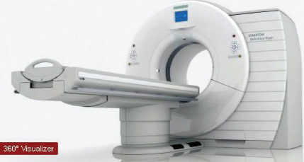 CT scanner machine