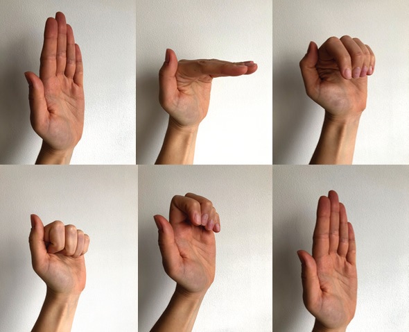 Finger exercises.