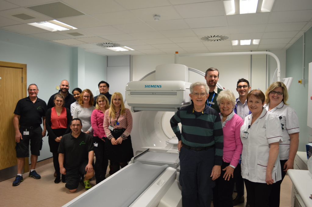 New SPECT-CT with staff and patient